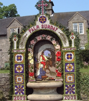 Another Tissington well